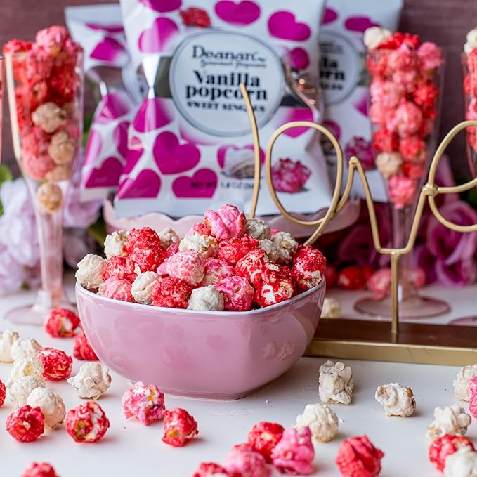 Deanan® Hearts Vanilla Popcorn 12 Count (1.5 Cup ea)