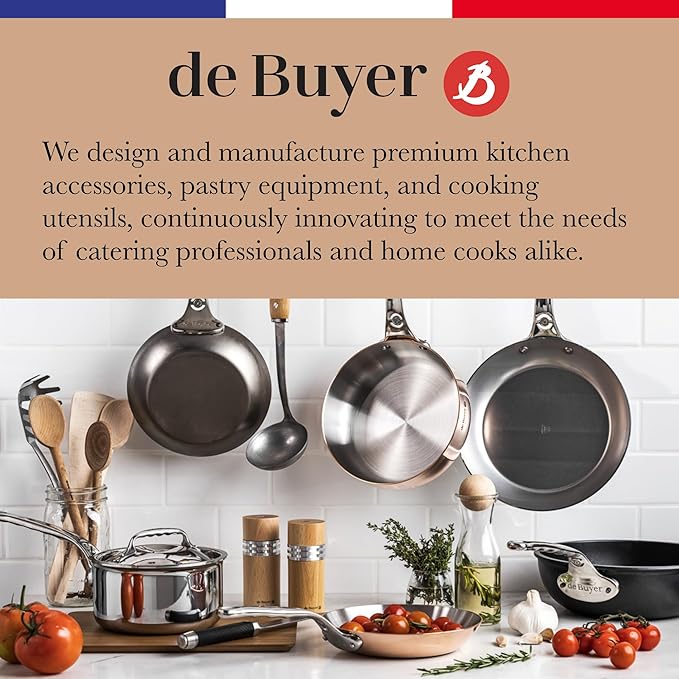 de Buyer AIRMAT Perforated Silicone Baking Mat - 15.75” x 11.8” - Perfect for Bread, Tarts, Croissants & Choux Paste - Easy to Clean