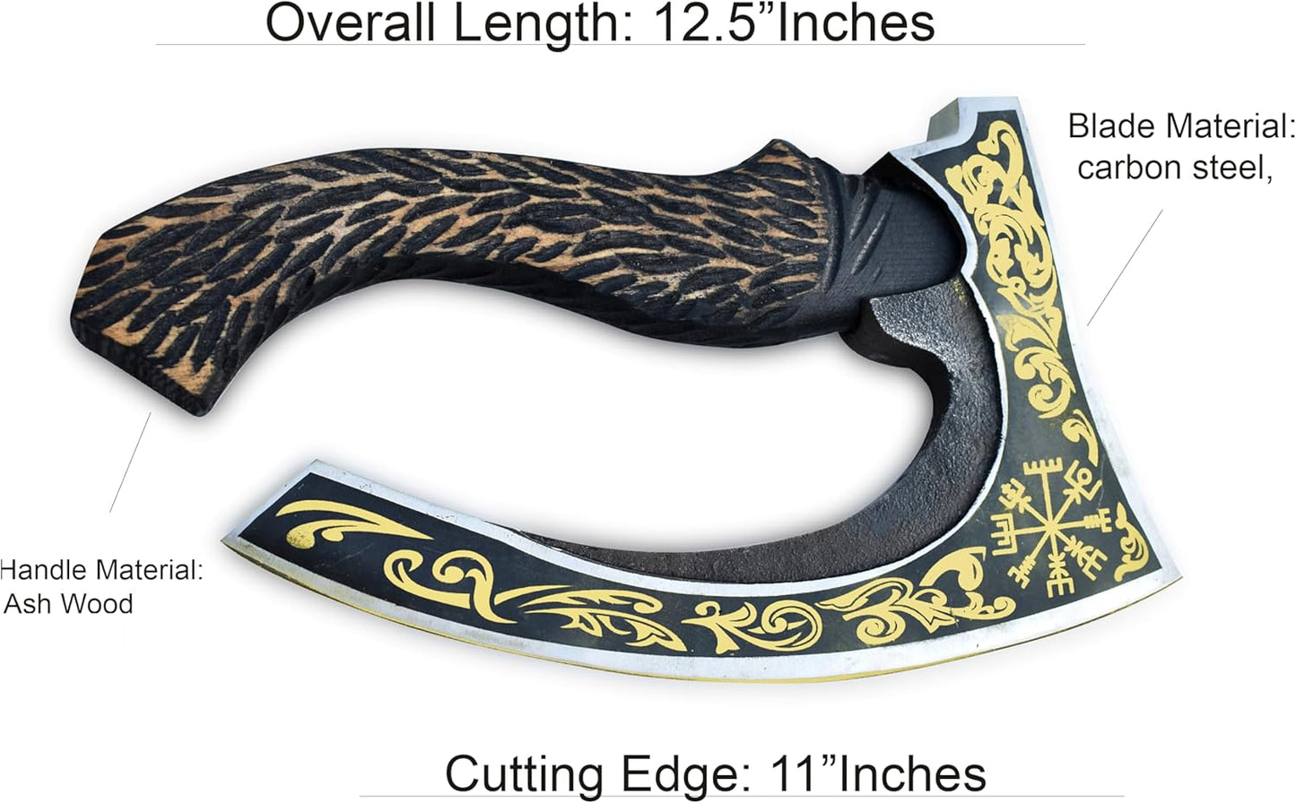 | Handcrafted Pizza Axe | Viking Pizza Axe | Authentic Handmade Pizza Hatchet – Ideal Choice for Culinary Enthusiasts