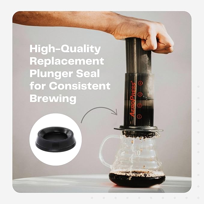 Replacement Plunger Seal, Compatible with AeroPress® Coffee and Espresso Maker