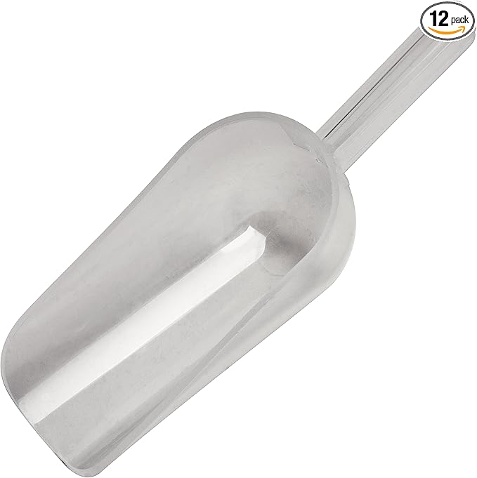 SP Bel-Art Sampling Scoop; 75ml (2.5oz), Plastic (Pack of 12) (F36749-0000) Made in USA
