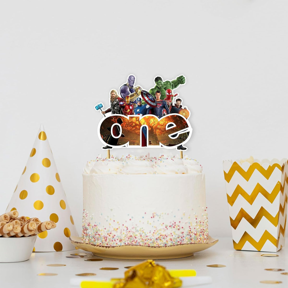 Seyal® Suprhero One Cake Topper