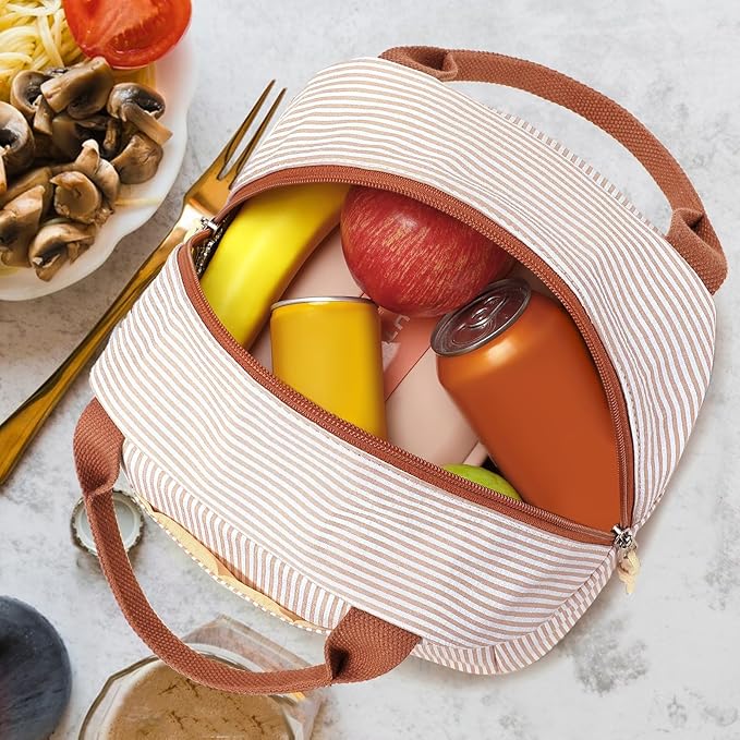 Bluboon Lunch Box for Women Cute Lunch Bag Reusable Insulated Lunch Bags Large Capacity Lunchbox Cooler for Work Picnic or Travel