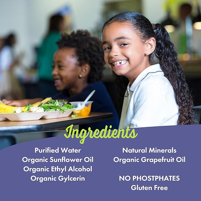 FIT Organic Fruit and Vegetable Wash Spray – USDA Certified Organic & Kosher Produce Cleaner – Removes Surface Contaminants–Family & Pet Safe, Natural & Chemical-Free–12 Fl Oz (2-Pack)