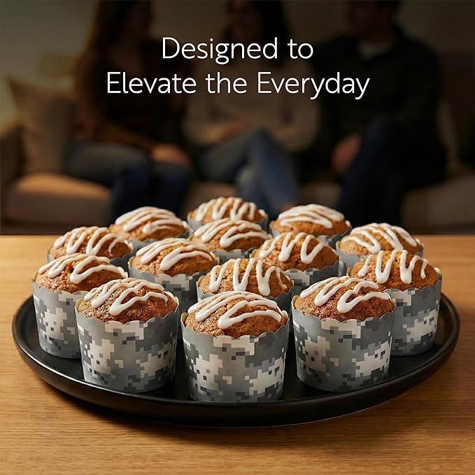 Restaurantware Baking Cups 200 Pack of 6 oz Paper Cupcake Liners Greaseproof Scalloped Oven-Safe Elegant Dessert Muffin Cups Disposable for Parties
