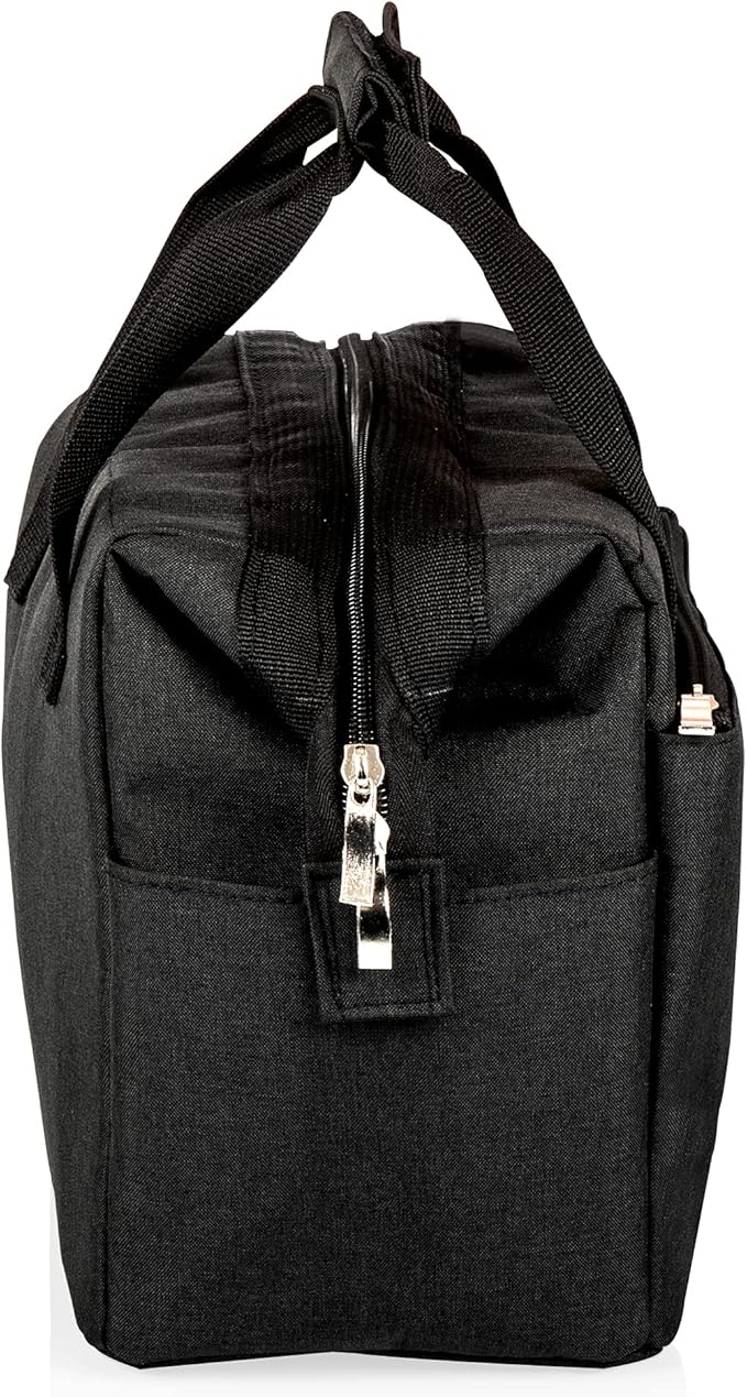 PICNIC TIME Friends Central Perk On The Go Lunch Bag, Soft Cooler Lunch Box, Insulated Lunch Bag, (Black)