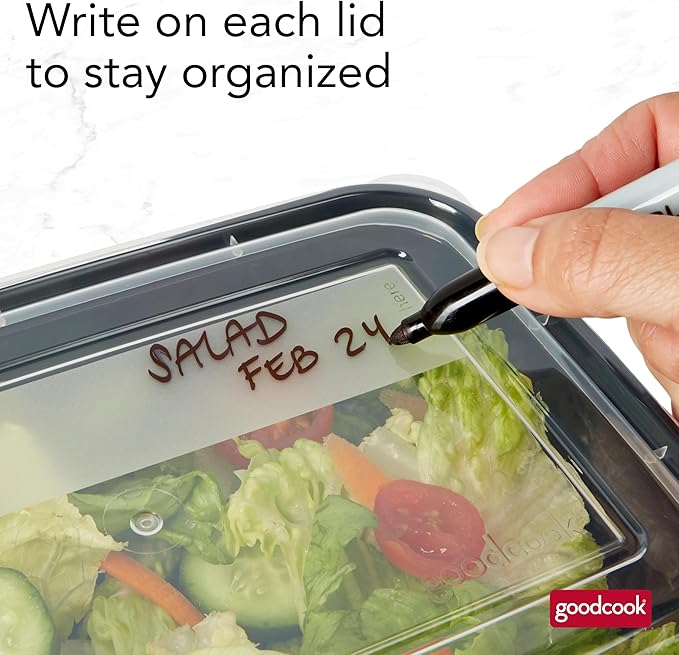 GoodCook Meal Prep Containers, Single