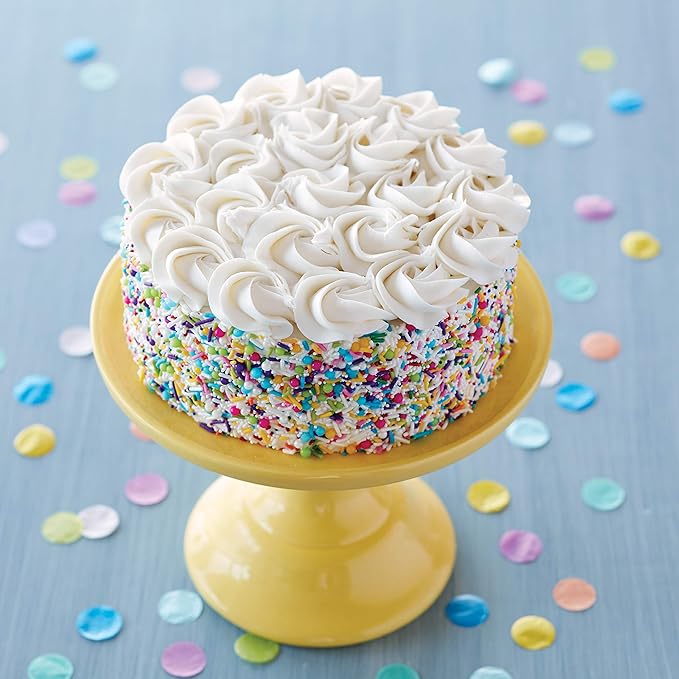 Wilton Aluminum Round Cake Pan, Extra-Deep Bakeware for Layered Cakes, Durable, Even Heating, Rust-Resistant, Professional Quality, 8 x 3 in, Packaging May Vary