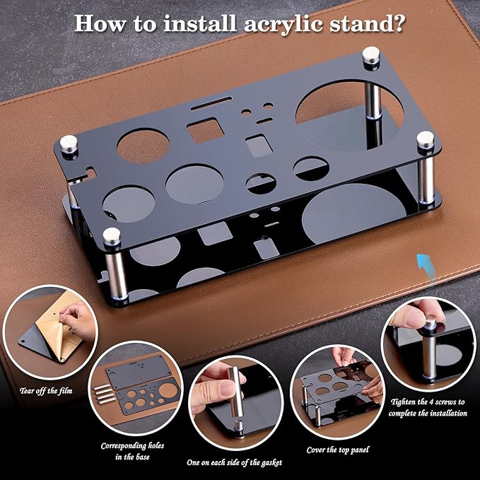 Cocktail Shaker Set Bartender Kit : 15-Piece Bar Tool Set with Acrylic Stand Bars Set with All Practical Bar Accessories, for Drink Mixing, Bar, Home, Lounge & Party, Silver