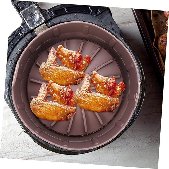 Air Fryer Liner Reusable Silicone Pad for Basket Oven Liners for Bottom