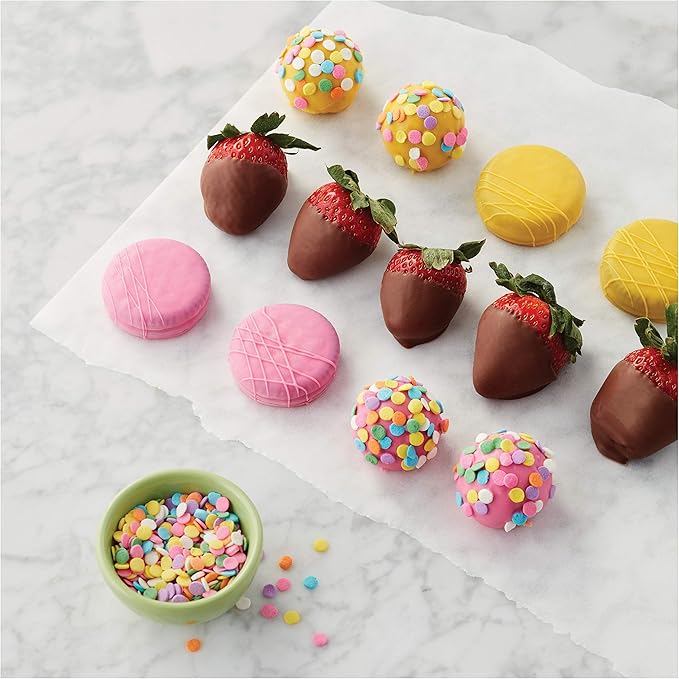 Wilton Candy Melts Candy Dipping Tool Set, Ideal for Strawberries, Cake Pops, Pretzels or Marshmallows, Includes 3-Prong Fork, Cradling Spoon and Spear, Tools Only, Candy Melts Not Included