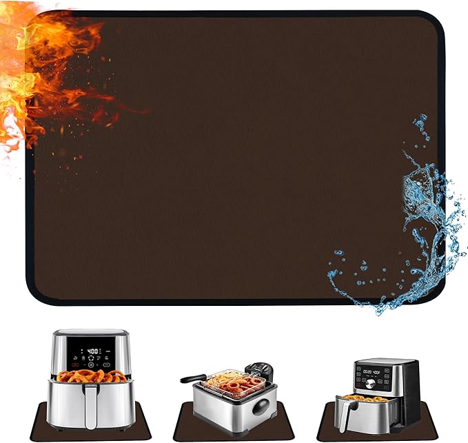 Heat Resistant Pads - Air Fryer & Oven Protectors 16x24in for Kitchen Countertops