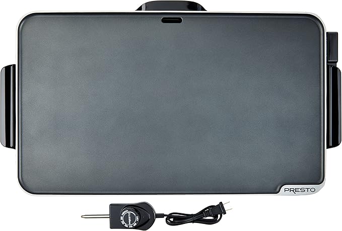Presto 22-Inch Electric Griddle + Skillet Bundle