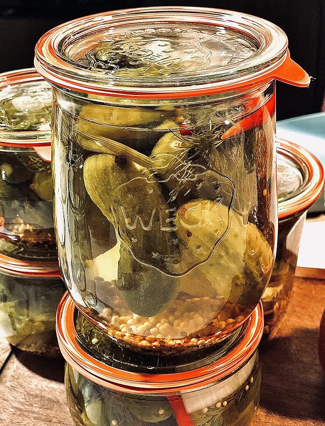 Weck 745 Tulip Jars (Weck 745 // Wooden Lid)